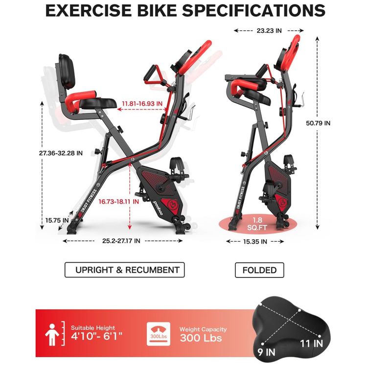 Bicicleta-de-exercicio-dobravel.-Maquina-de-bicicleta-Imagem-4