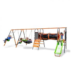 Balanco-Jungle-Warrior-Anaconda-Metal-Swing-Set-com-Balanco-Imagem-0