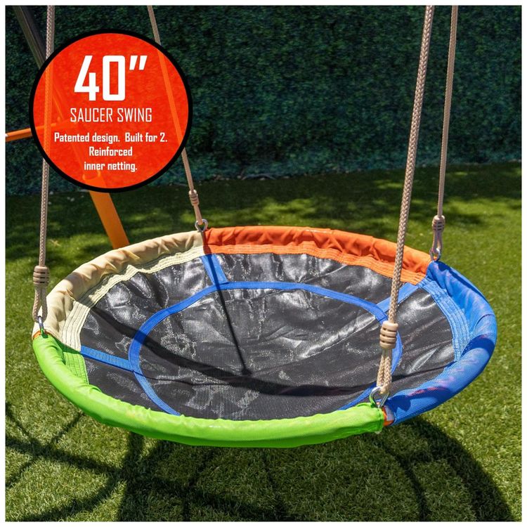 Balanco-Jungle-Warrior-Anaconda-Metal-Swing-Set-com-Balanco-Imagem-3