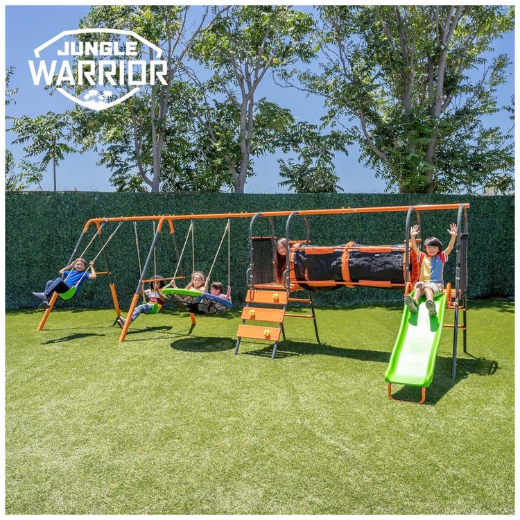 Balanco-Jungle-Warrior-Anaconda-Metal-Swing-Set-com-Balanco-Imagem-12