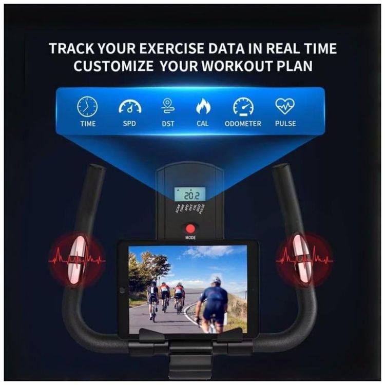 Bicicleta-Ergometrica-Estacionaria-para-Exercicios-em-Casa-Imagem-1