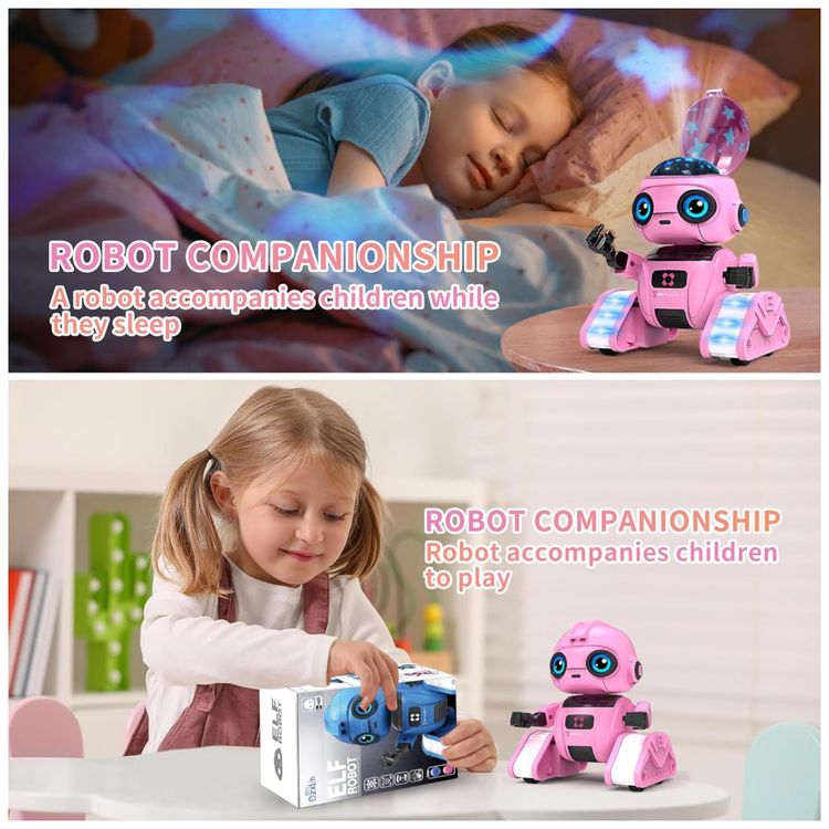 Robo-para-Meninos-e-Meninas--Robo-Recarregavel-com-Controle-Imagem-2