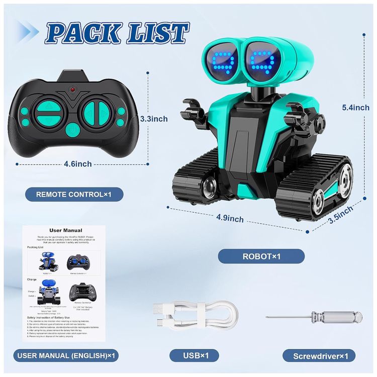 Robo-MindPal-com-Auto-Demonstracao-e-Olhos-LED.-Controle-Imagem-5