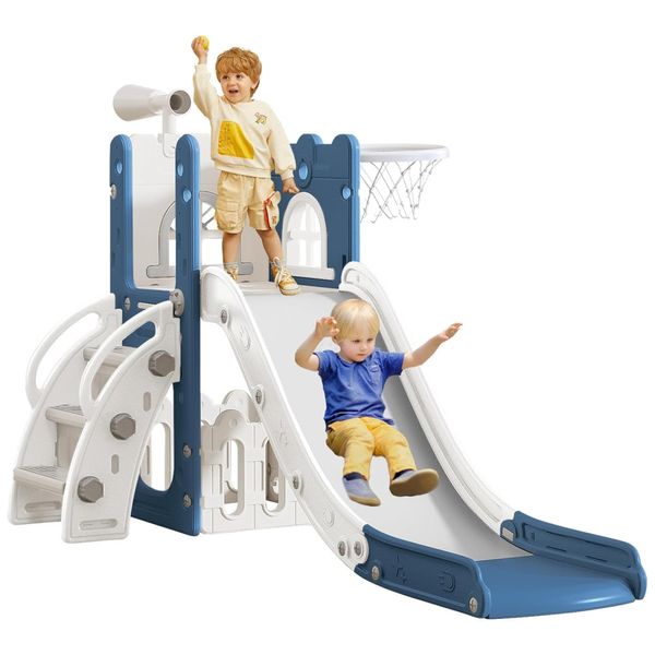 Escorregador-6-em-1-LulliSpace-para-Bebes-de-1-3-Anos-Imagem-0
