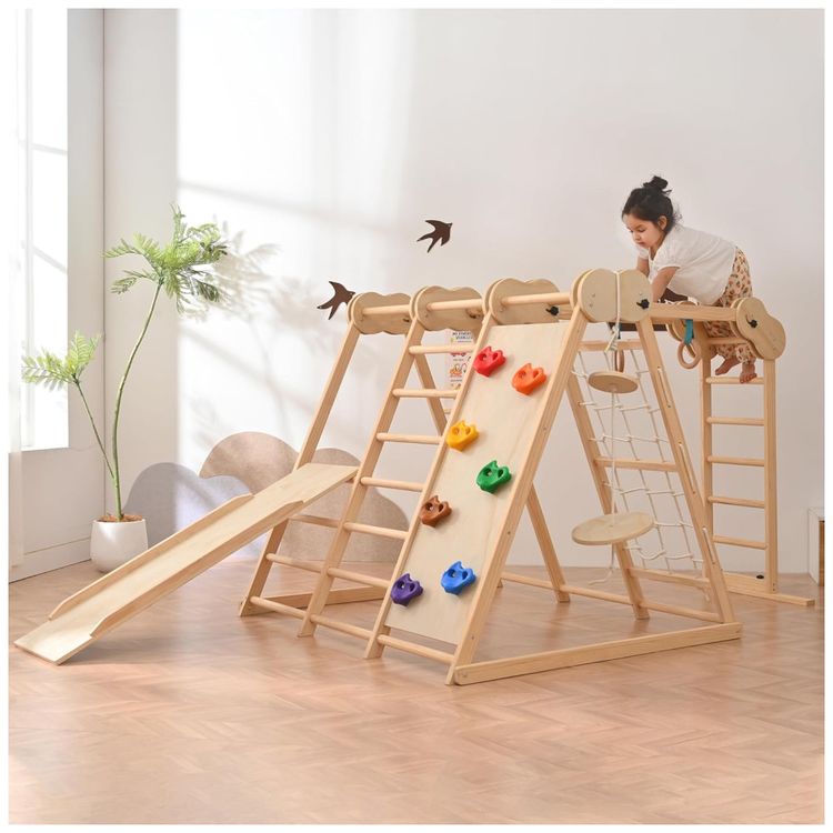 Playground-OLLIVIKI-Parque-Infantil-Indoor-Jungle-Gym-Imagem-0