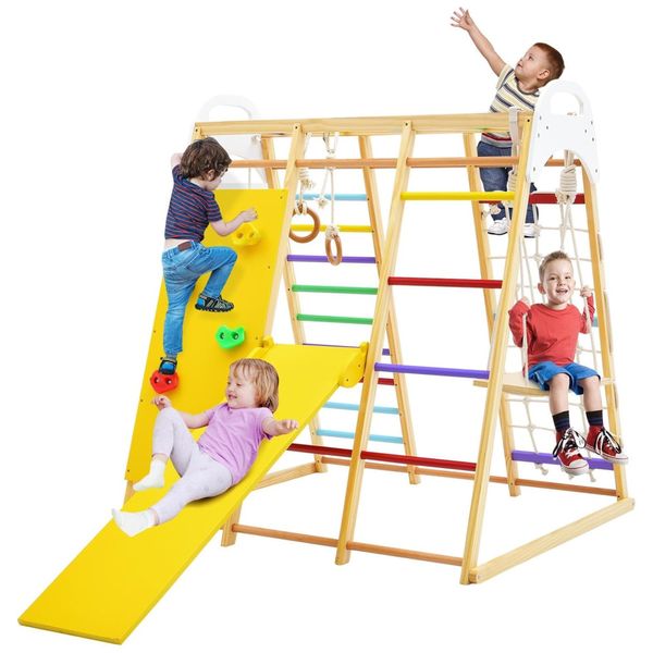 Playground-GLACER-8-em-1-Infantil--Escorregador-Balanco-Imagem-0