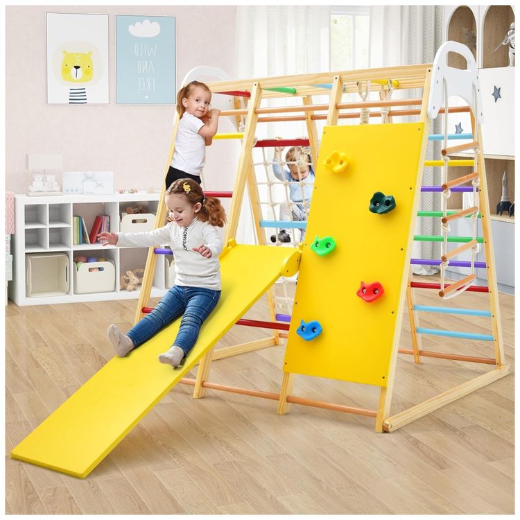 Playground-GLACER-8-em-1-Infantil--Escorregador-Balanco-Imagem-1