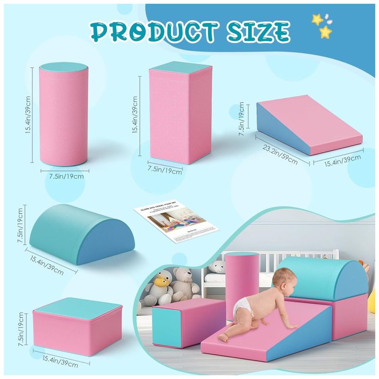 Blocos-de-Espuma-Lischwert-Soft-Play-5-Pecas-de-Escalada-e-Imagem-6