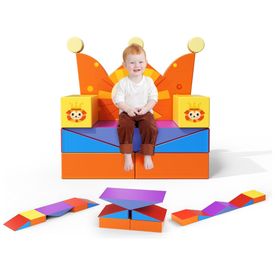Blocos-de-Espuma-Lischwert-Tema-Leao-Soft-Play-para-Bebes-Imagem-0