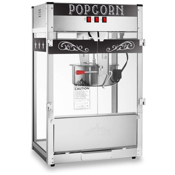 Maquina-de-Pipoca-Comercial-Olde-Midway-com-Panela-Extra-Imagem-0