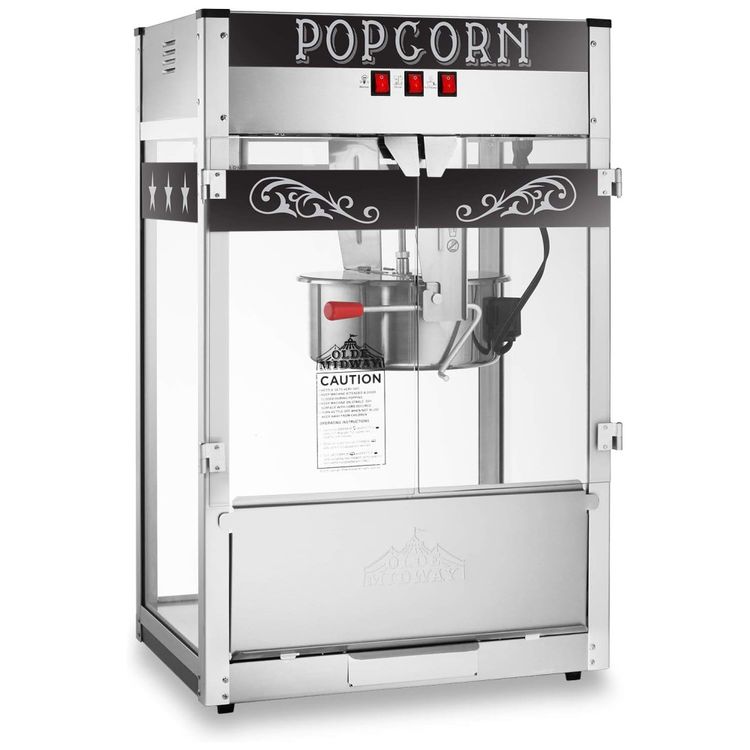 Maquina-de-Pipoca-Comercial-Olde-Midway-com-Panela-Extra-Imagem-0
