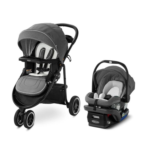 Carrinho-de-Viagem-Graco-Modes-3-Lite-Platinum-com-Assento-Imagem-0