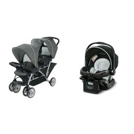 Carrinho-de-Bebe-Duplo-Graco-DuoGlider-com-Assento-para-Imagem-0