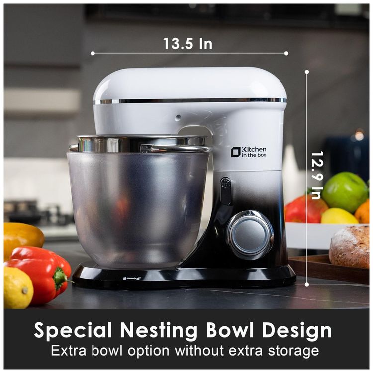 Batedeira-Kitchen-in-the-box-Stand-Mixer-com-2-Tigelas-Imagem-2