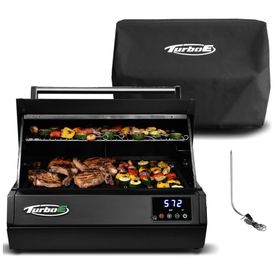 Churrasqueira-Eletrica-Turbo-E-Outdoor-com-Capa-Impermeavel-Imagem-0