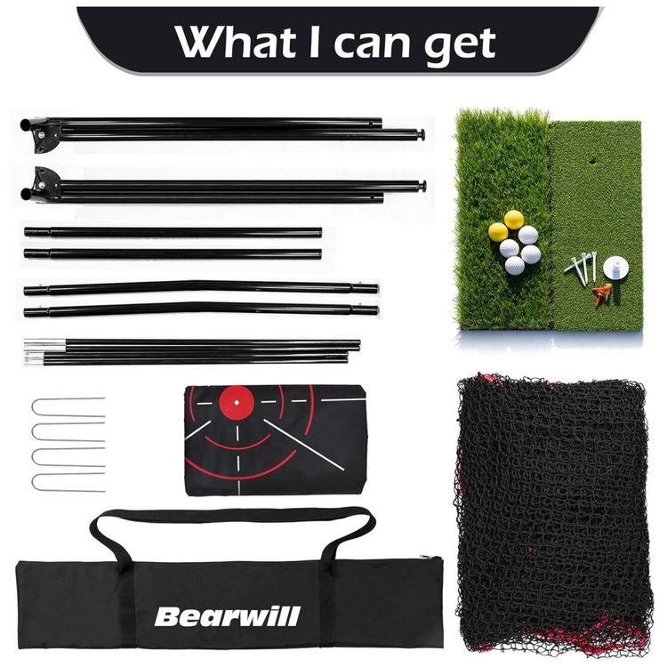 Rede-de-Treino-de-Golfe-Bearwill-3x2m-com-Tapete-Alvo-8-Imagem-7