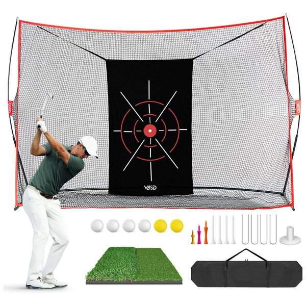 Rede-de-Golfe-com-Tapete-Alvo-Tees-Bolas---Duravel-e-Imagem-0