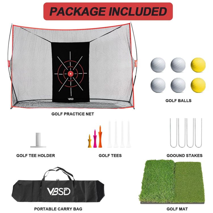 Rede-de-Golfe-com-Tapete-Alvo-Tees-Bolas---Duravel-e-Imagem-6