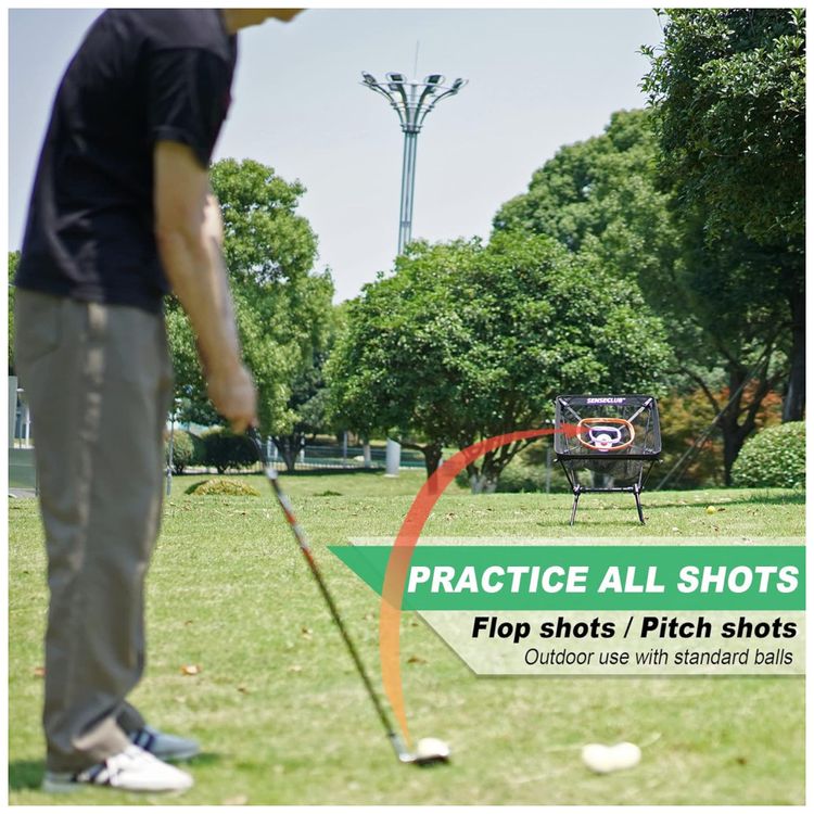 Kit-de-Treino-de-Golfe-para-Quintal-com-Rede-Tapete-e-Imagem-4