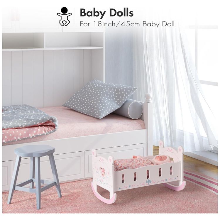 Cama-de-Boneca-de-Madeira-ROBUD-para-Bonecas-de-ate-45cm-Imagem-6
