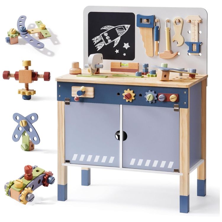 Kit-Educativo-de-Madeira-ROBUD-para-Criancas-com-Imagem-0