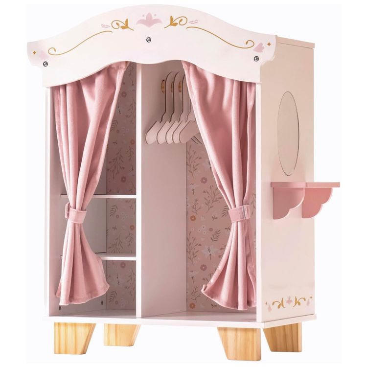 Guarda-Roupas-de-Madeira-ROBUD-para-Bonecas-Moveis-de-Imagem-0