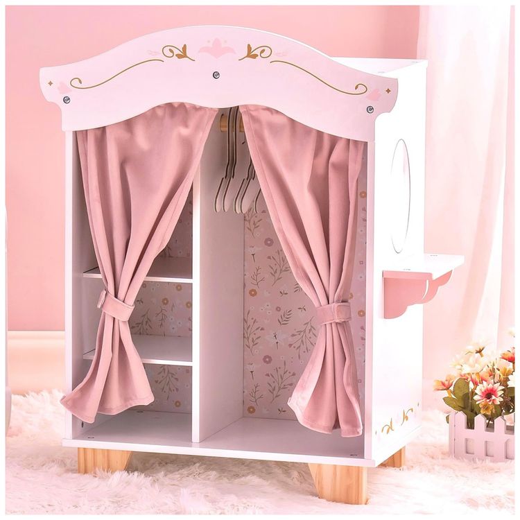 Guarda-Roupas-de-Madeira-ROBUD-para-Bonecas-Moveis-de-Imagem-7