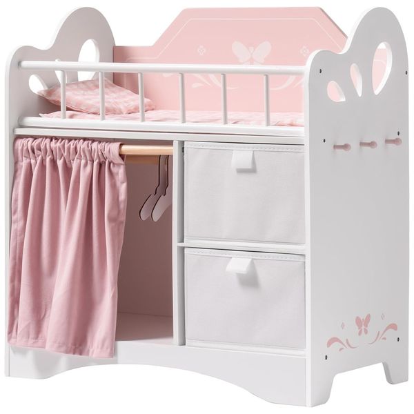 Cama-de-Boneca-ROBUD-Berco-de-Madeira-com-Gaveta-e-Imagem-0