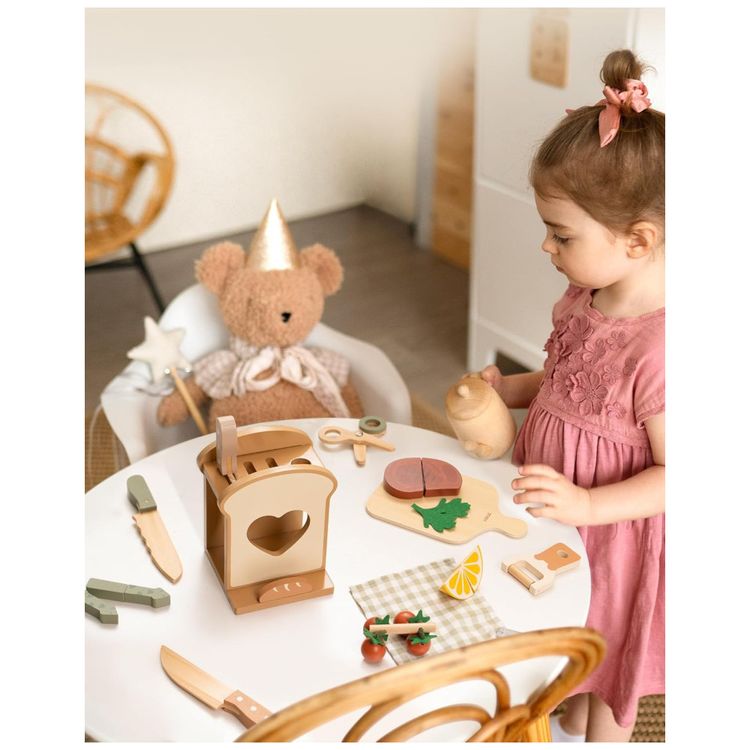 Kit-de-Facas-de-Cozinha-Infantil-ROBUD-16-pecas-em-Madeira-Imagem-1