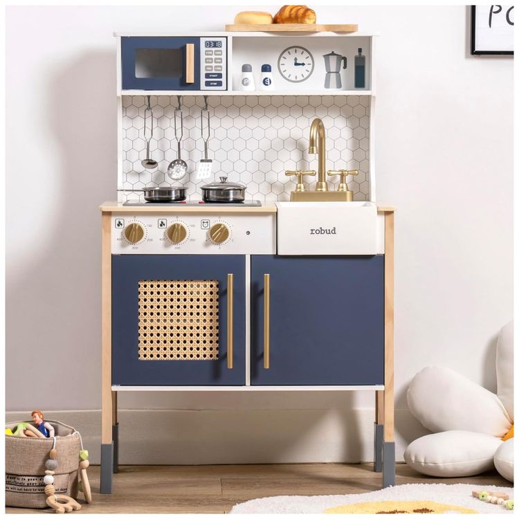 Cozinha-Educativa-de-Madeira-ROBUD-com-Luzes-e-Sons-para-Imagem-6