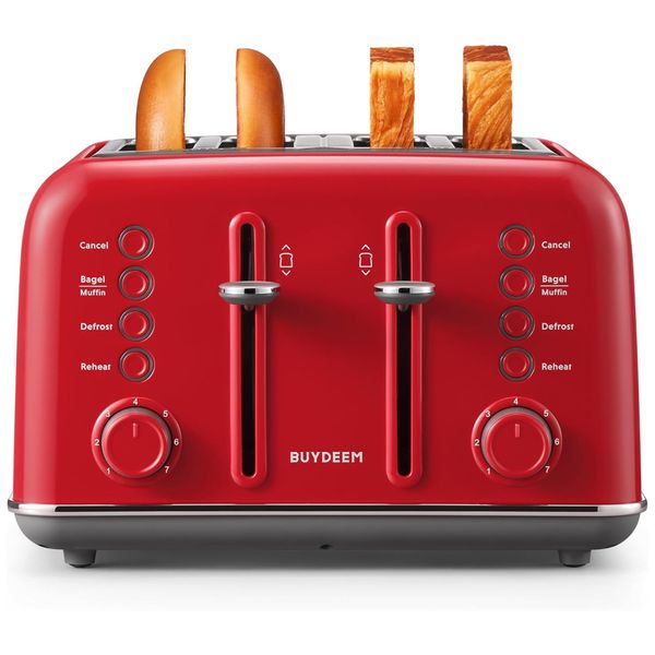 Torradeira-BUYDEEM-DT640-4-Fatias-Slots-Largos-Aco-Inox-Imagem-0