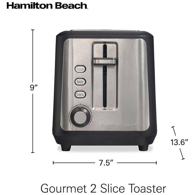 Torradeira-Hamilton-Beach-Gourmet-2-Fatias-com-Slots-de-Imagem-7
