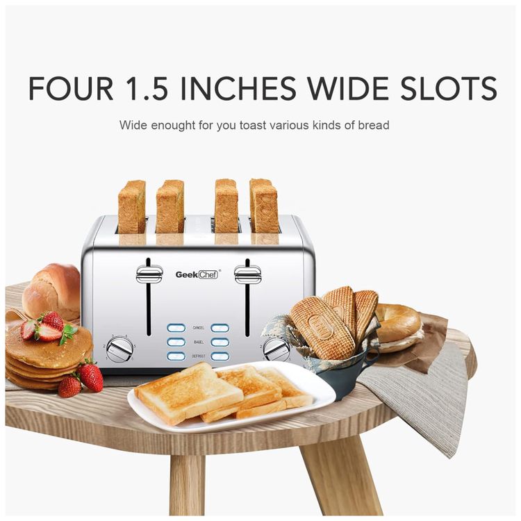 Torradeira-Geek-Chef-Stainless-Steel-4-Fatias-com-Slots-Imagem-5