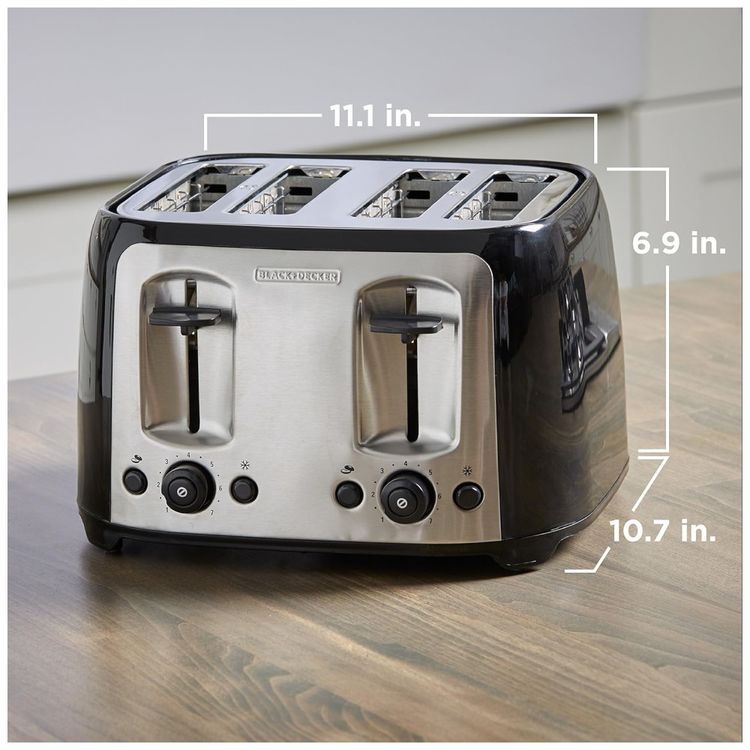 Torradeira-BLACK-DECKER-4-Fatias-Fendas-Ampla-7-Niveis-de-Imagem-5