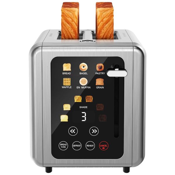 Torradeira-2-fatias-em-aco-inox-tela-touch-timer-digital-Imagem-0