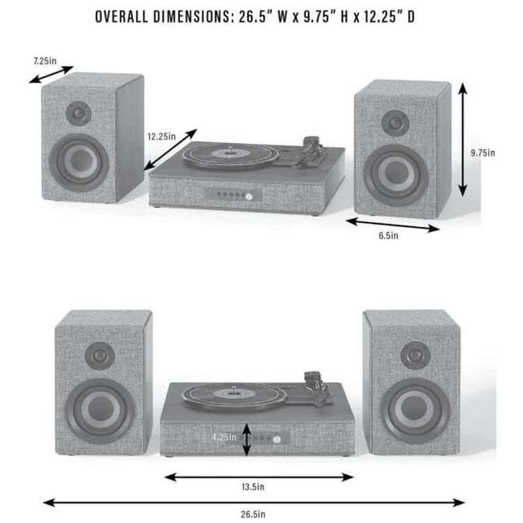 Toca-discos-Crosley-CR7019A-WA-Alto-3Speed-com-Bluetooth-Imagem-6