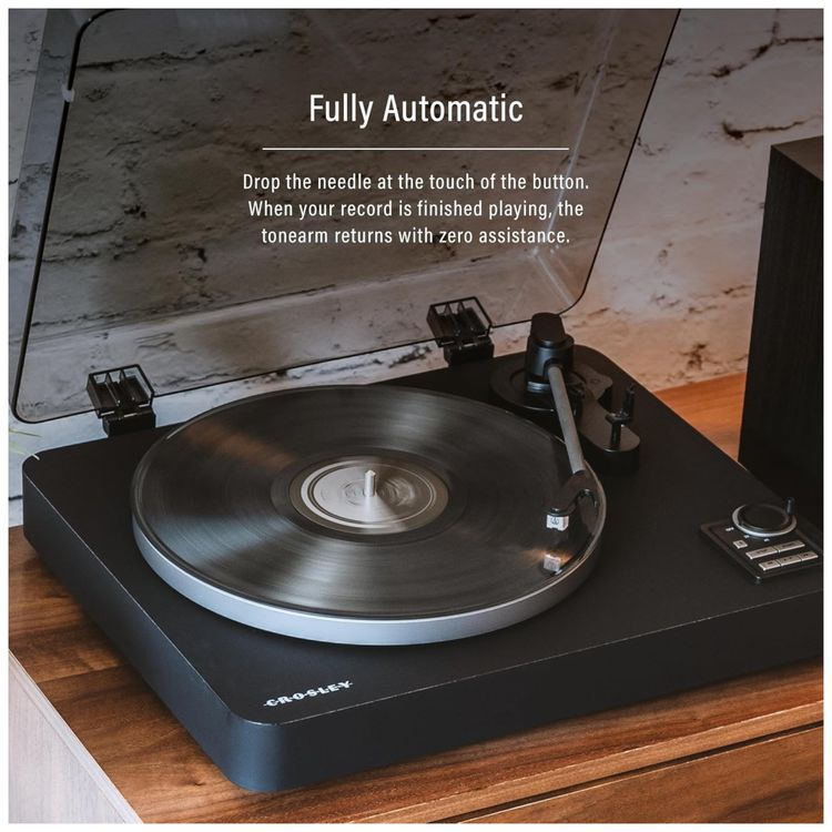 Toca-Discos-Crosley-C300ABK-com-Bluetooth-Acionamento-por-Imagem-2
