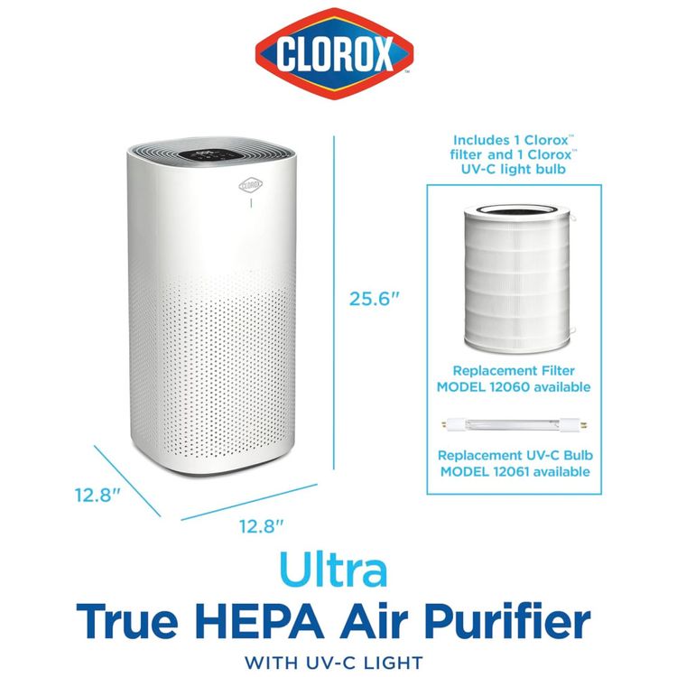 Purificador-de-Ar-Clorox-para-Casa-Filtro-True-HEPA-Imagem-7