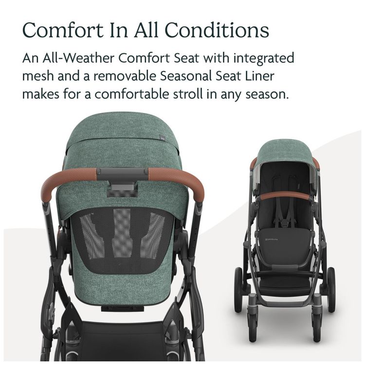 Carrinho-de-Bebe-UPPAbaby-Vista-V3-com-Assento-de-Bebe-Imagem-3