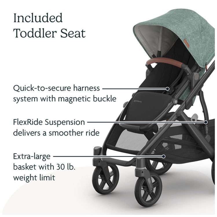 Carrinho-de-Bebe-UPPAbaby-Vista-V3-com-Assento-de-Bebe-Imagem-4