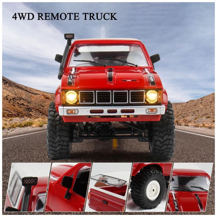 Caminhao-de-Controle-Remoto-Todo-Terreno-WPL-C24-4x4-Escala-Imagem-2