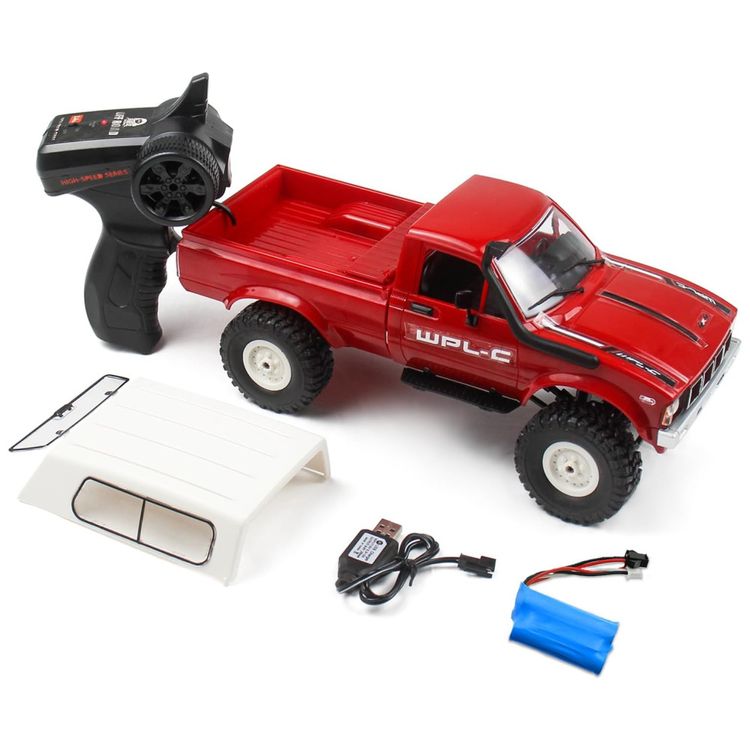 Caminhao-de-Controle-Remoto-Todo-Terreno-WPL-C24-4x4-Escala-Imagem-3