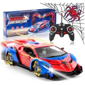 Carro-de-Controle-Remoto-Spider-Cars-Toys-com-Luzes-Ideal-Imagem-0