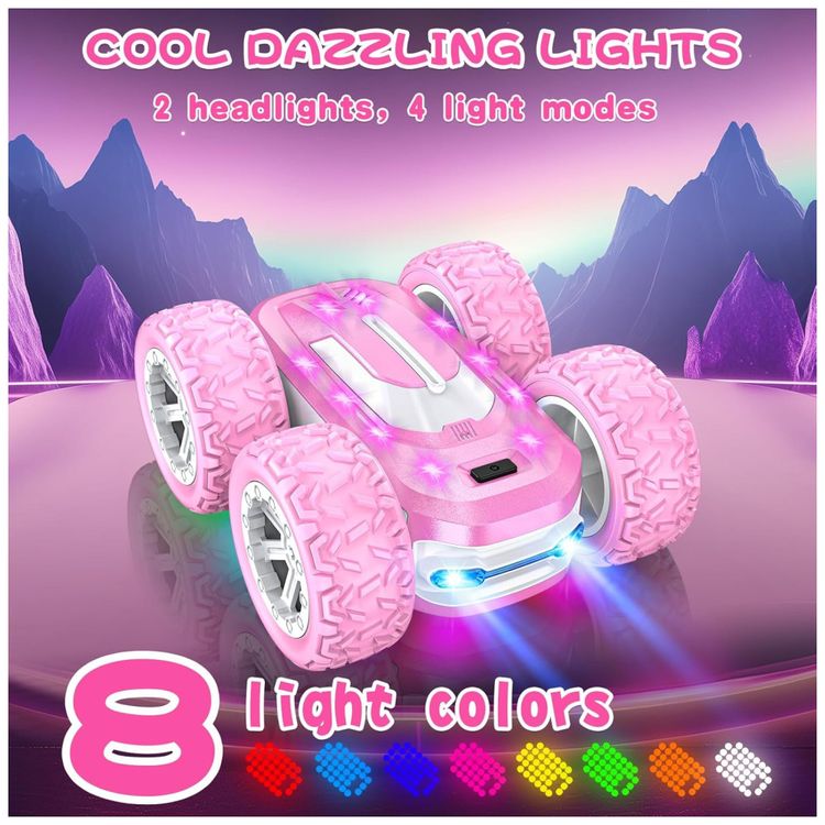 Carrinho-de-Controle-Remoto-Rosa-para-Meninas-Carro-RC-com-Imagem-2