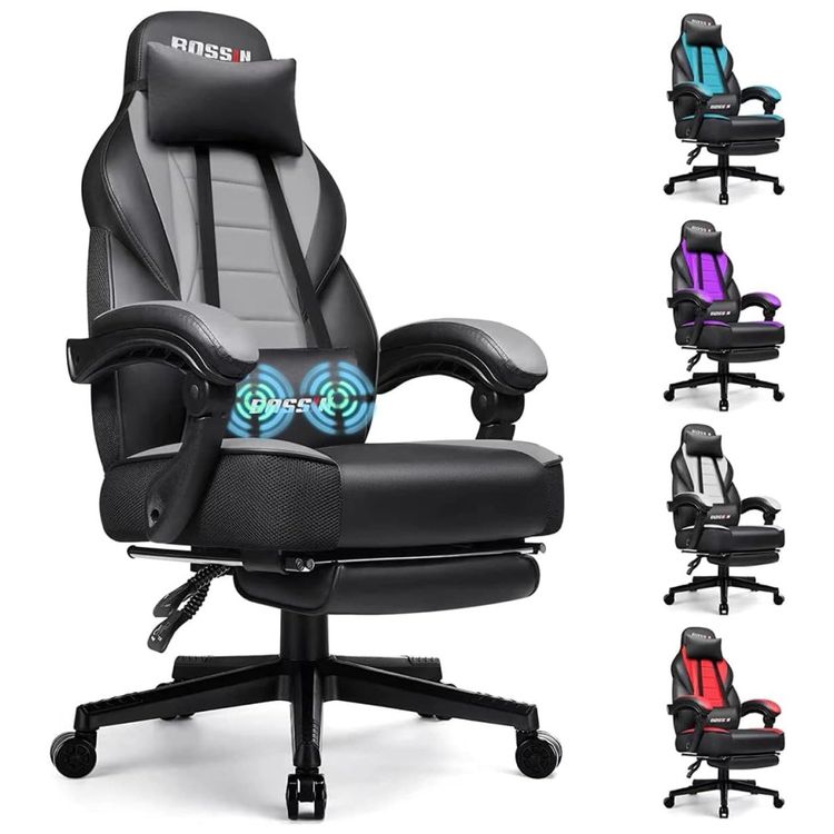 BOSSIN-Cadeira-de-Escritorio-Gamer-Reclinavel-e-Ergonomica-Imagem-0