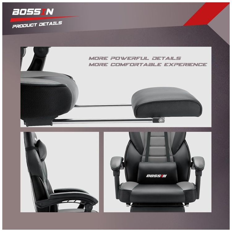 BOSSIN-Cadeira-de-Escritorio-Gamer-Reclinavel-e-Ergonomica-Imagem-4