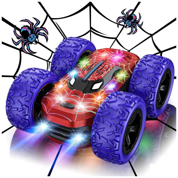 Mini-Carro-de-Controle-Remoto-4x4-com-Luzes-LED-Acrobacias-Imagem-0