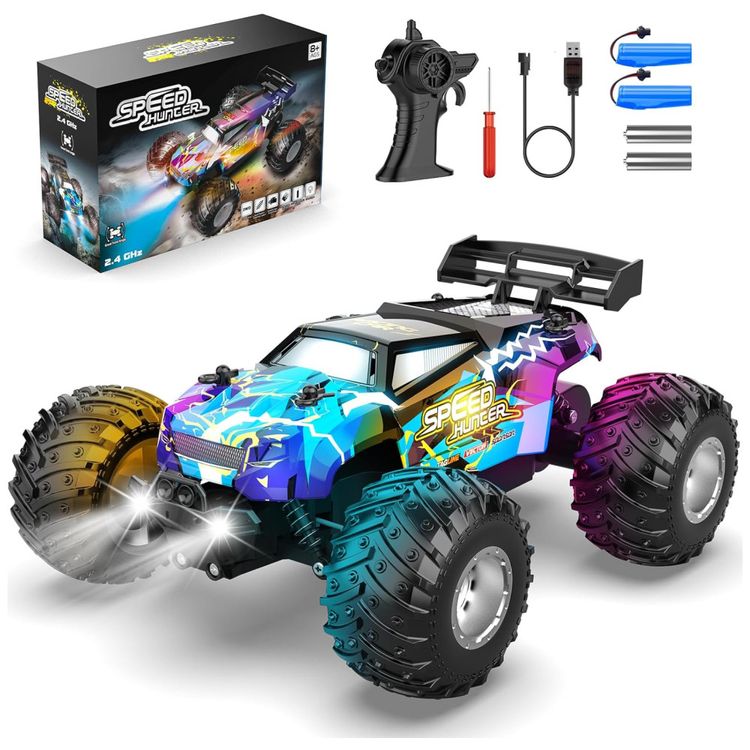 Caminhao-RC-Off-Road-4x4-p--Meninos-c--Luzes-Coloridas-Imagem-0