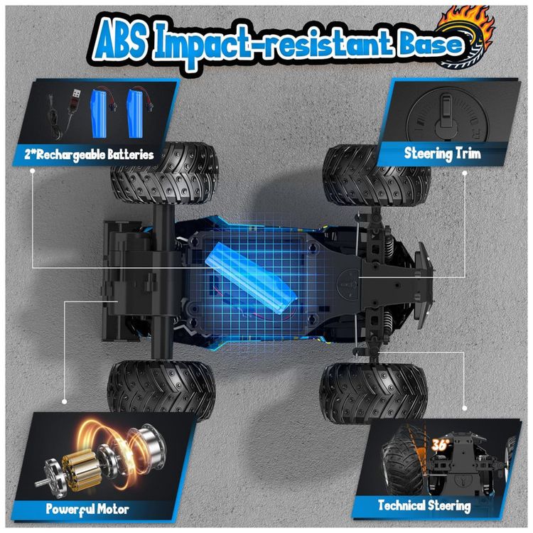 Caminhao-RC-Off-Road-4x4-p--Meninos-c--Luzes-Coloridas-Imagem-4