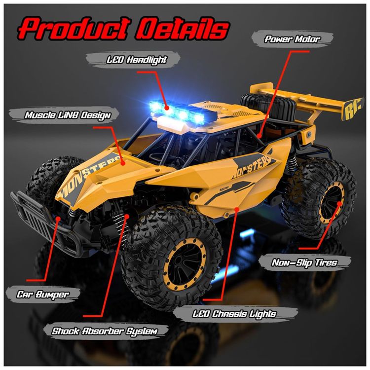 Caminhao-Monstro-RC-Off-Road-1-12-Azul-Controle-Remoto-Imagem-3
